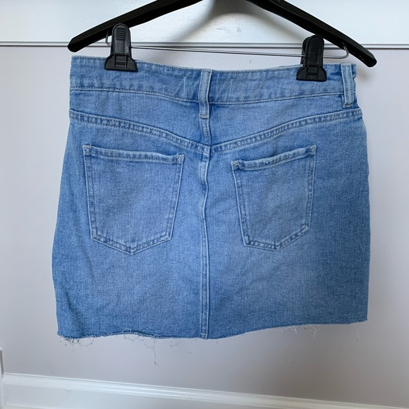 Distressed Jean Skirt - Picture 2 of 3